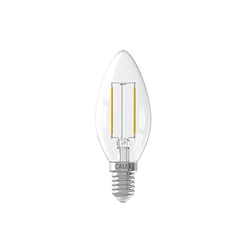 Calex - Lampadina A Candela Led A Filamento B35 E14 2 W 200 Lumen