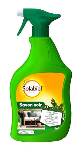 Solabiol Sosavpal1 - Sapone Nero Pronto All'Uso, 100 Di Origine Vegetale, Meno Del 5%, 1 L