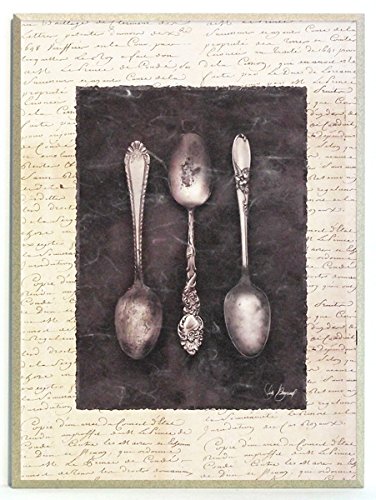 Ergo-Paul Ab1269 Pl 70 – 31 X 41 Antique Spoons, Paper/Mdf, Seppia, 31 X 41 X 1,2 Cm
