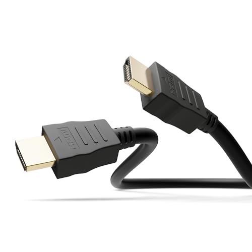 Goobay Alta Velocità, 4K, Cavo Hdmi 2.0 Assortito, Nero/Bianco, 0,5 M