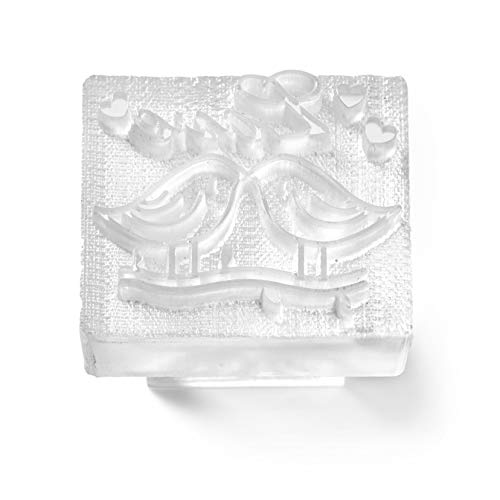 World Of Moulds Amore Uccelli Soap Francobolli
