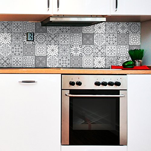 Ambiance Live Col-Ros Tiles A851 _ 15 X 15 Cm Di Piastrelle, Multicolore, 15 X 15 Cm, Set 12 Pezzi