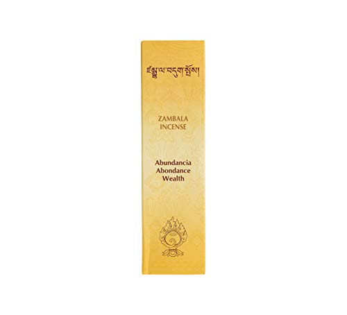 Pietra Zen Itzamb Abbondanza Zambala Incenso, Marrone