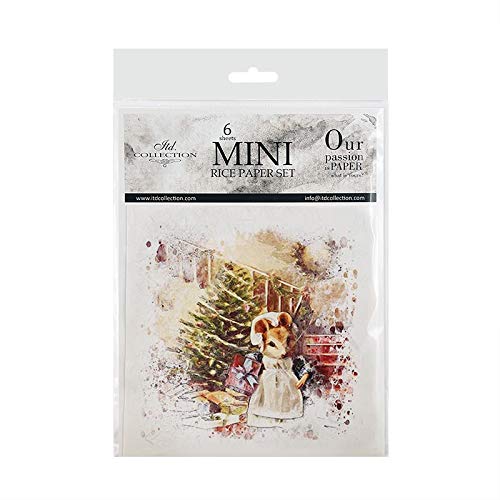 Itd Collection Papier De Riz, Rsm028, 14,8 X 14,8 Cm