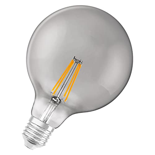 Ledvance Smart+ Filament Globe Dimmable Lampada Led, E27, Bianco Caldo, 2700K, 6W-48W 6 W, 1 Unità (Confezione Da 1)