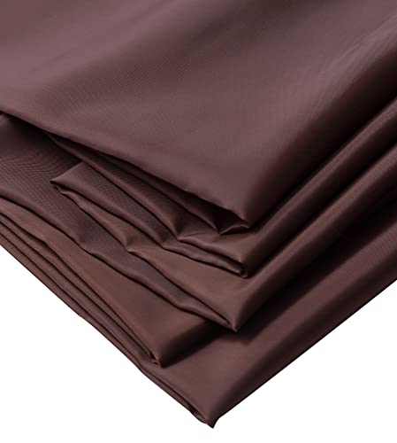 Ipea Tessuto Fodera Marrone - 200 Cm X 150 Cm - Made In Italy - Tessuto Al Metro Per Cucito, Abbigliamento, Fodere, Giacche, Pantaloni, Gonne, Arredam