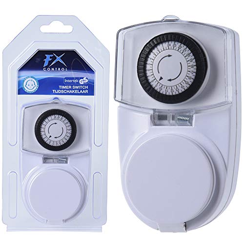 Fx Control Programmatore 24 Ore, Bianco, 20 X 5 X 1 Cm