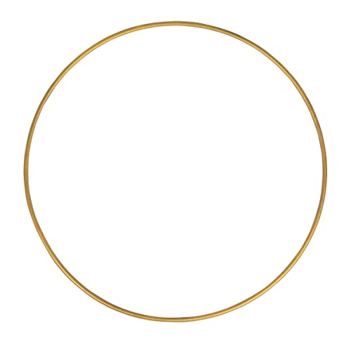 Rayher 2505206 Anelli Metallici, Ricoperto, 20Cm, Oro