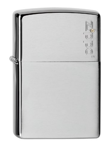 Zippo Lighter, Metal, Silver, One Size
