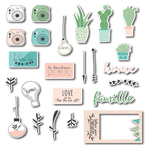 Draeger Paris 1886 Chipboards-Forme Ritagliate, Cartone, Multicolore, 11 X 14,5 X 1 Cm