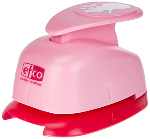 Efco 2,5 Cm Media Snowman Punch, Rosa