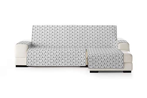 Eysa Nordic Salva, Microfiber, C/6 Grigio, Penisola 290 Cm. Adatto Per Divani Da 300 A 350Cm