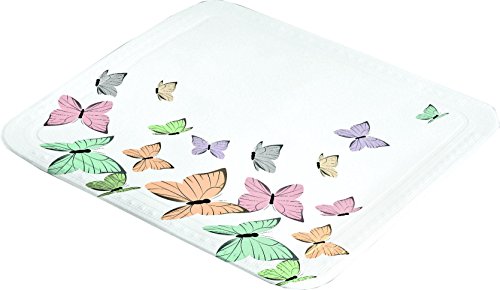 Kleine Wolke Farfalle, Tappetino Da Doccia, 55 X 55 Cm, Multicolore, Multicolore