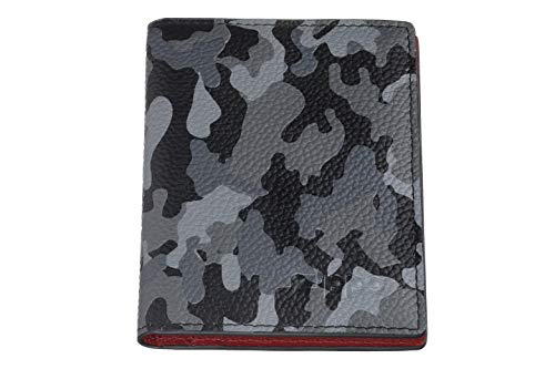 Zippo Leather Credit Card Holder Porta Carte Di Credito 10 Centimeters Verde (Green Camouflage)
