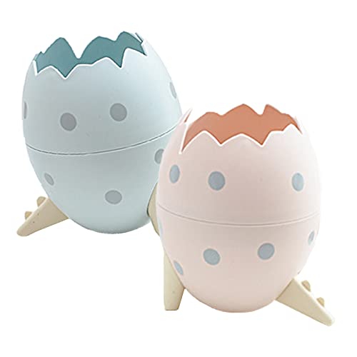 Table Trash Bin Mini Dinosaur Egg Tray Mini Desk Waste Paper Bin Washbasin Waste Bin Cosmetic Mini Waste Paper Bin Desktop Desk Mini Storage Box 2 Pez