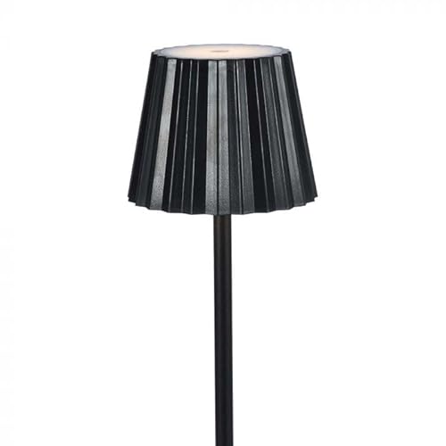 V-Tac Vt-1028 Lampada Led Da Tavolo 1.5W Cct 3In1 Colore Nero Ricaricabile Con Usb C Touch Dimmerabile 115 * 370Mm - 10325