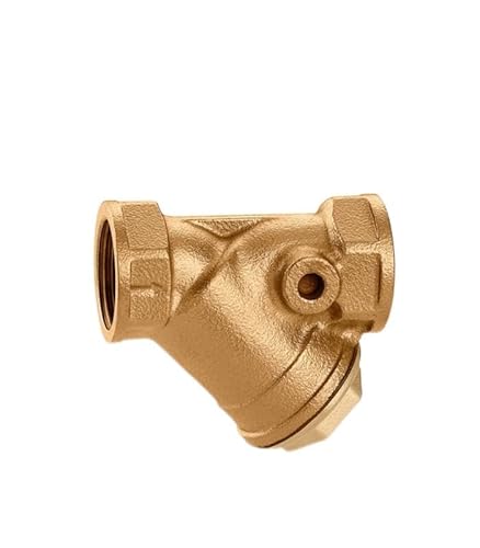Caleffi Filtro Obliquo Per Impianto Termosanitario, Cromo, Taglia Unica
