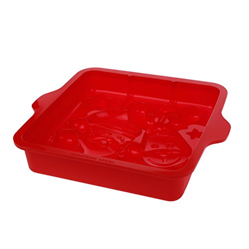 Silikomart 20.333.01.0068 Stampi, Silicone, Rosso