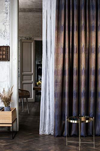 Mendola Home Textiles Tenda A Occhielli, Bianco, 140 X 245 Cm