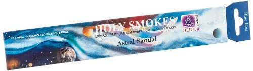 Berk - Inner Worlds Blue Line - Bastoncini Di Incenso, Aroma: Astral Sandal, 10 Pezzi