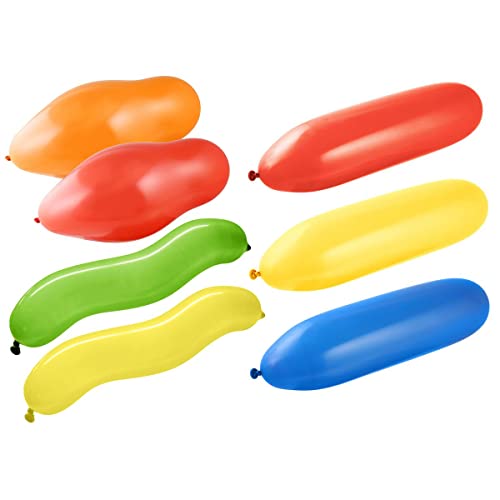 Fackelmann 50132-Palloncini Fantasiosi Colorati E A Forma Originale, 15 Pezzi, Palloncini Per Compleanno, Colori E Misure, Multicolore