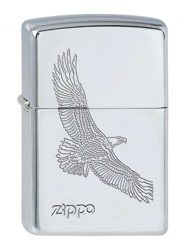 Zippo Lighter, Metal, Silver, One Size