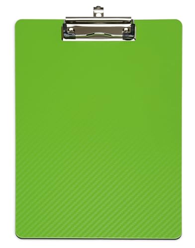 Portablocco Maulflexx, Plasware A4 Schreibplatte, Einschiebbare Accurate Portablocco 4 Schreibplatte Verde Chiaro