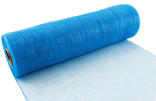 Eleganza No. 55 Deco Mesh, Turchese, 25 Cm X 9.1 M