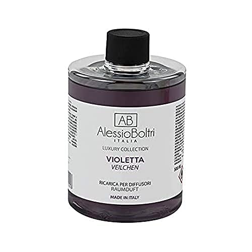 Ab Alessio Boltri - Ricarica Per Diffusori Luxury 500 Ml, Profumazione Violetta