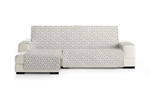 Eysa Nordic Salva, Microfiber, C/1 Beige, Penisola 290 Cm. Adatto Per Divani Da 300 A 350Cm