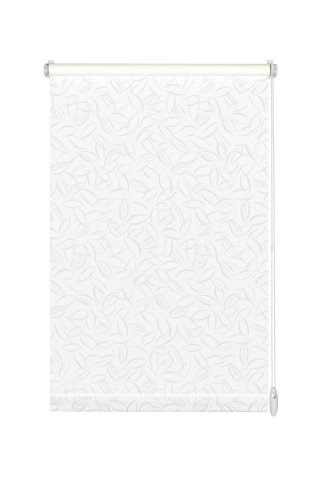Gardinia Easyfix Tenda A Rullo Con Morsetto Di Fissaggio O Adesiva, Tessuto, Bianco, 75X150