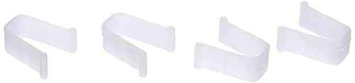 Gardinia Blocca Tenda, Bianco, 0.1, 10 Unità
