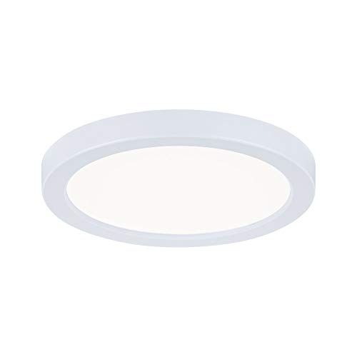 Paulmann 93035 Pannello Led Lampada Da Incasso Areo Varifit Ip44 Bianco Neutro 118Mm Tondo Incl. 1X6,5 Watt Plastica 4000 K 6.5 W, 550Lm