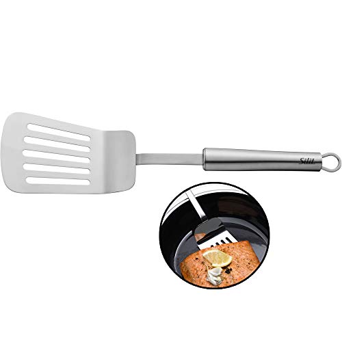Silit Classic Line, 34 Cm Acciaio Inox Lucidato, Spatola Per Barbecue, Pala Per Lasagne, Lavabile In Lavastoviglie, 18/10, Argento