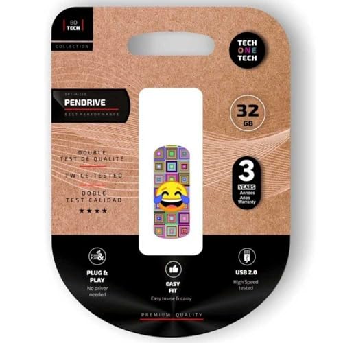 Tech One Tech Cliptech Emoji Meparto 32 Gb Usb 2.0