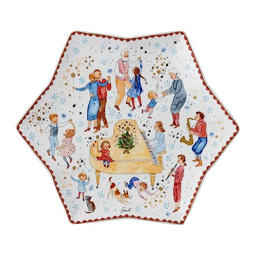 Hutschenreuther Collezione 23, Lunghezza Natalizia, Motivo: Stella, 34 Cm