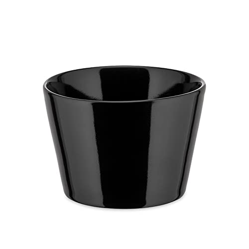 Alessi Tonale | Dc03/78 B - Set Di 4 Tazzei In Ceramica Stoneware, Nero