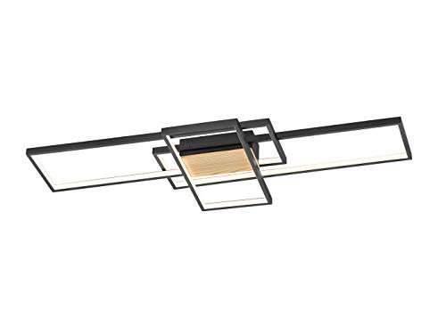 Trio Leuchten Lampada, Plafoniera Nera