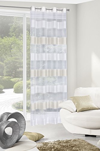 Eurofirany Zas/Ivo/K Tenda Ivo Con Strisce Motivo, 140 X 250 Cm
