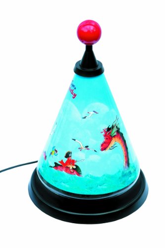 J.Niermann Lampada Da Tavolo 30248 Blu Capitano Sharky