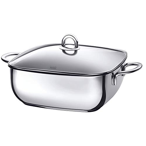 Silit 0228.6033.11 Studio, Casseruola Con Coperchio, 28 Cm