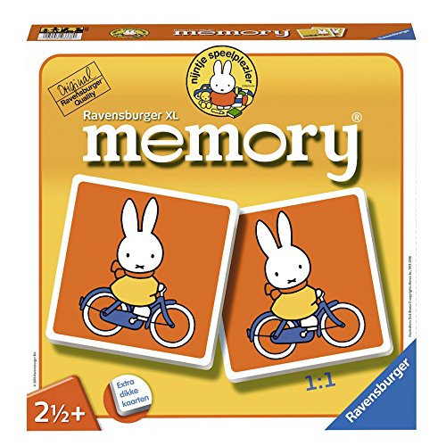 Ravensburger 212217 Memory Miffy Xl, 24-60 Mnd