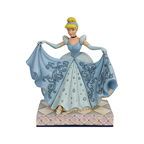 Disney Traditions 6007054 Figurina Cenerentola E La Scarpetta, Blu