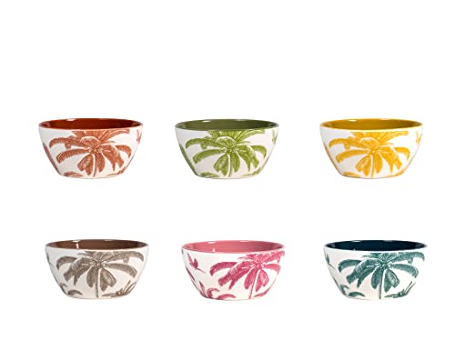 H&H Indian Summer Set 6 Bolo, New Bone China, Cc490