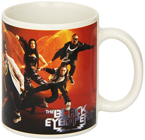 Global 12699 - Taza, Diseño Black Eyed Peas Volando - Tazza Black Eyed Peas Volando