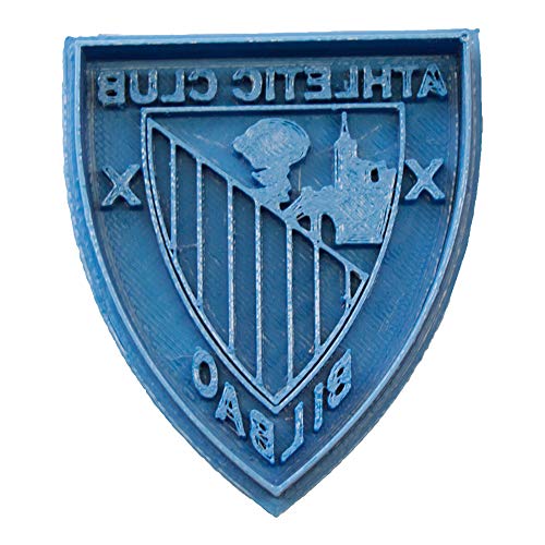 Cuticuter Calcio Atletico Di Bilbao Taglierina Biscotto, Blu, 8X7X1.5 Cm