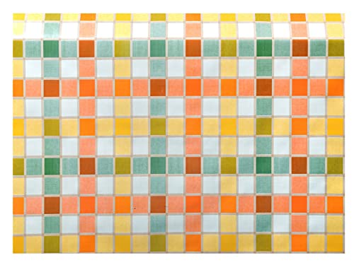 Pengo Rotolo Tovagliato Wondertex In Pvc Cod. 3838/1, M 20 X 1.2 H, Multicolore