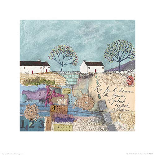 Art Group Louise O'Hara (Follow Path To The Old Post Office) -Stampa Artistica 40 X 40 Cm, Carta, Multicolore, 40 X 40 X 1.3 Cm