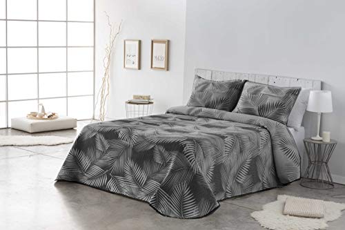 Vialman Piumino Leggero Sofia 30 Bouti Per Letto Matrimoniale | Dimensioni Del Piumino 250 X 270 Cm, Grigio