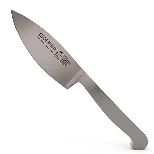 Güde Hartkäsemesser, Geschmiedet, Serie, Ganzstahl Solingen-Coltello Per Formaggio Duro Forgiato, 12 Cm, Completamente In Acciaio, Kappa, Fatto A Mano